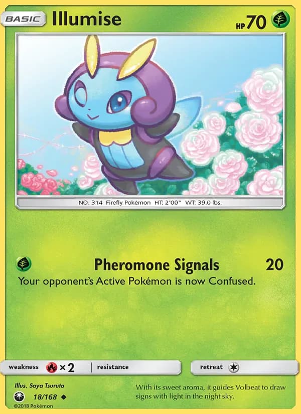 Illumise 18/168 from Celestial Storm