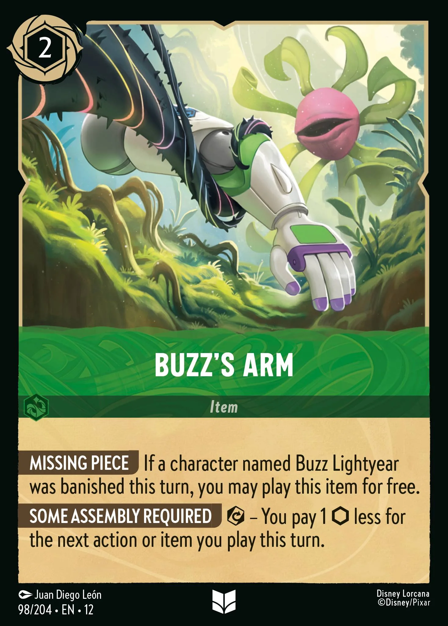 Buzz's Arm 98/204 from Wilds Unknown