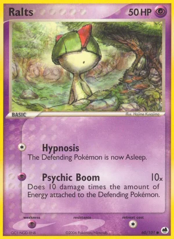 Ralts 60/101 from EX Dragon Frontiers