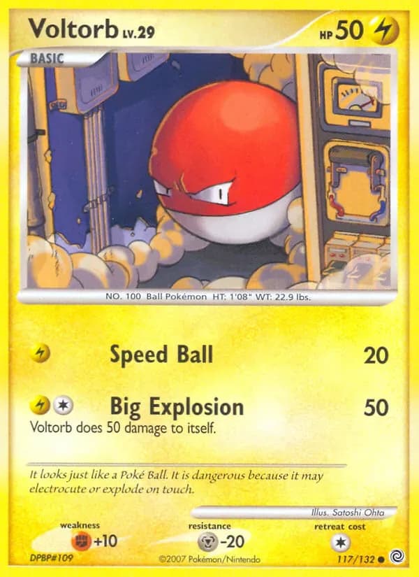 Voltorb 117/132 from Secret Wonders