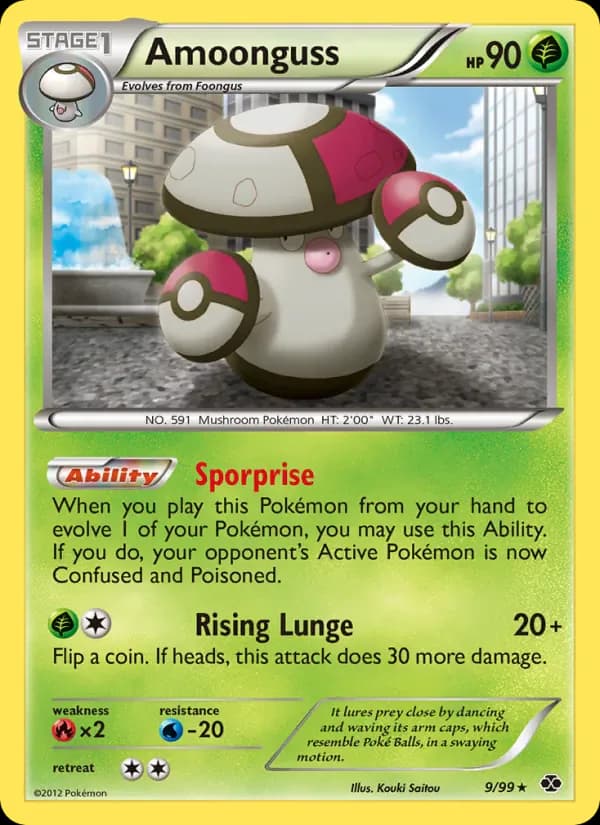 Amoonguss 9/99 from Next Destinies