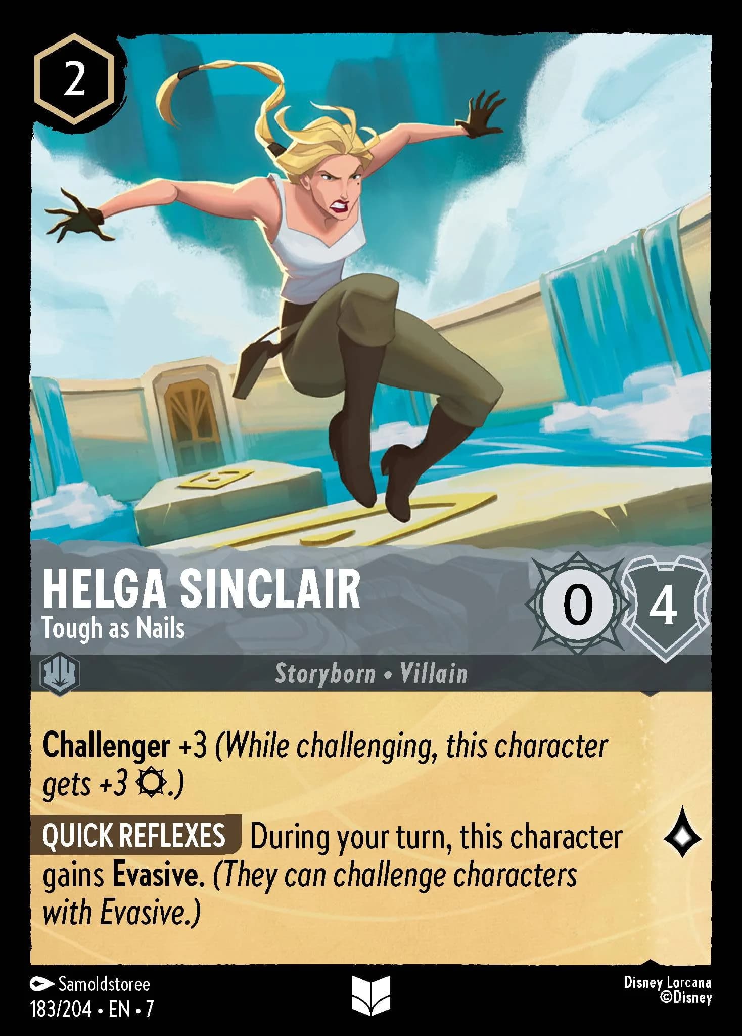 Helga Sinclair - Tough as Nails 183/204 from Archazia's Island