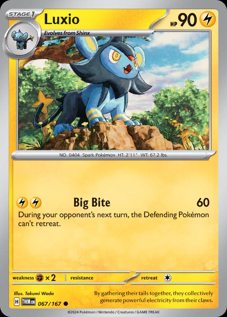 Luxio 067/167 from Twilight Masquerade