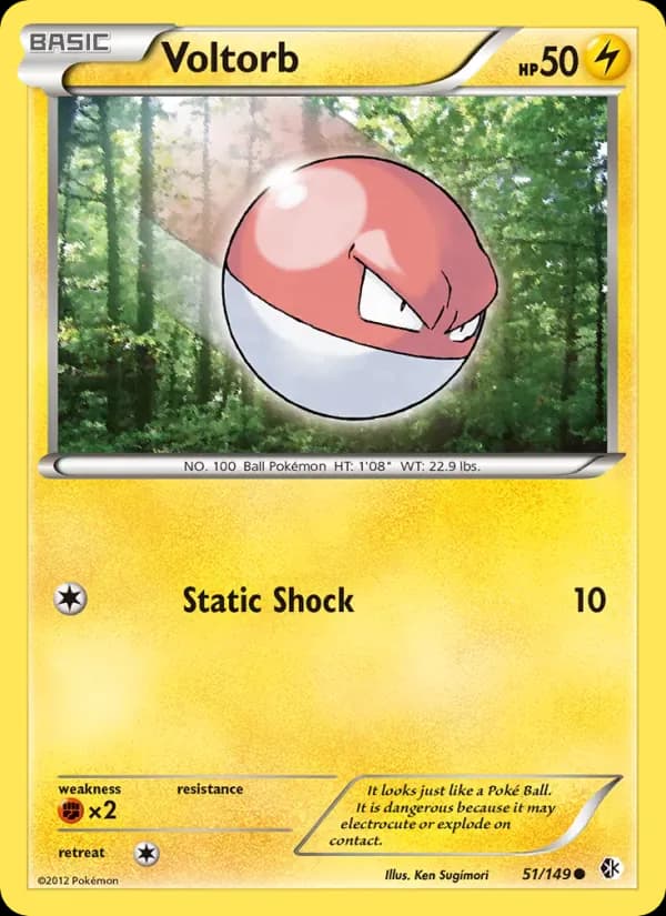 Voltorb 51/149 from Boundaries Crossed