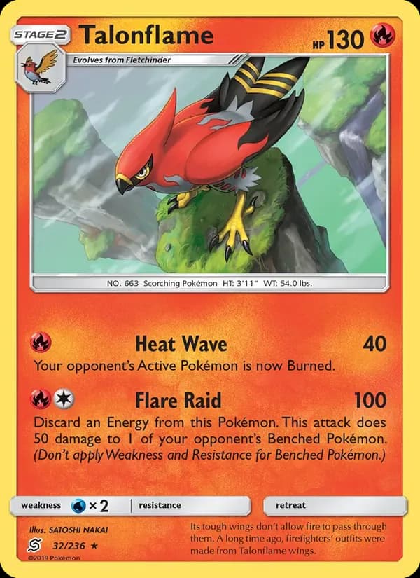 Talonflame 32/236 from Unified Minds