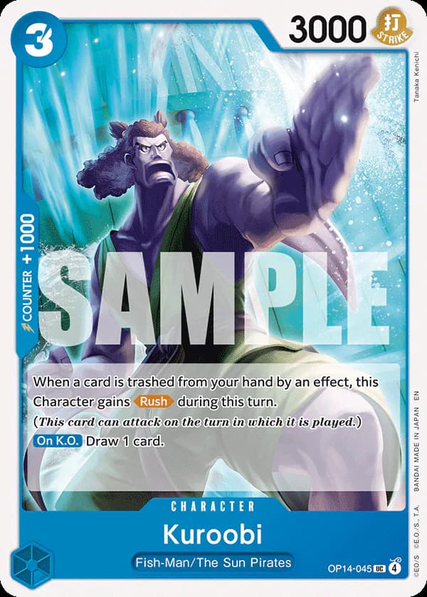 Kuroobi OP14-045 Standard printing