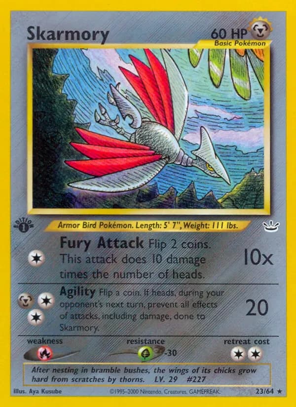 Skarmory 23/64 from Neo Revelation