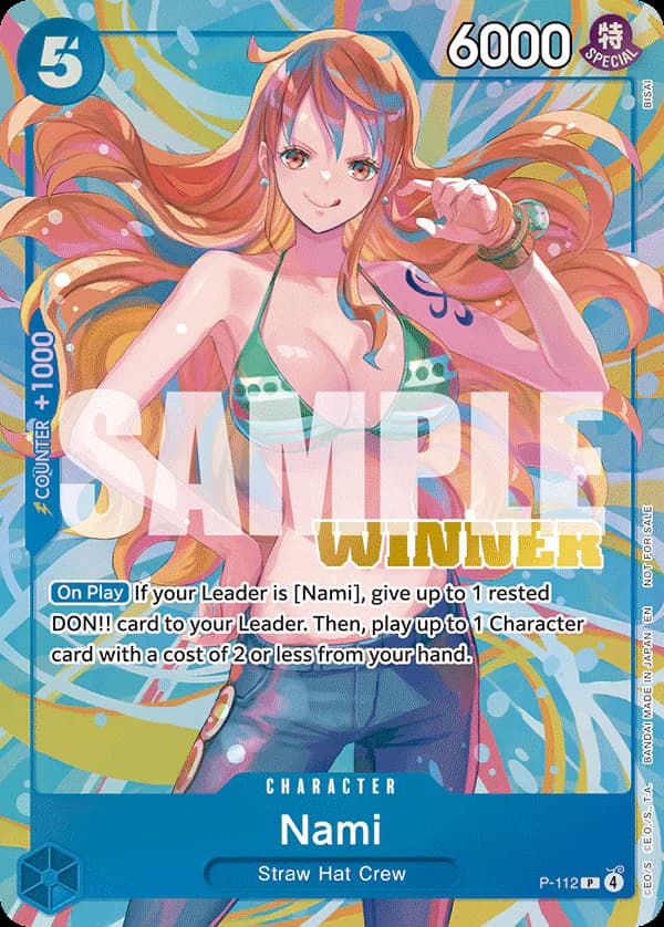 Nami P-112 Official alternate printing 1