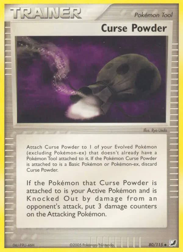 Curse Powder 80/115 from EX Unseen Forces