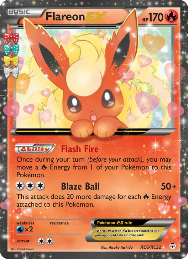 Flareon EX RC6/RC32 from Generations