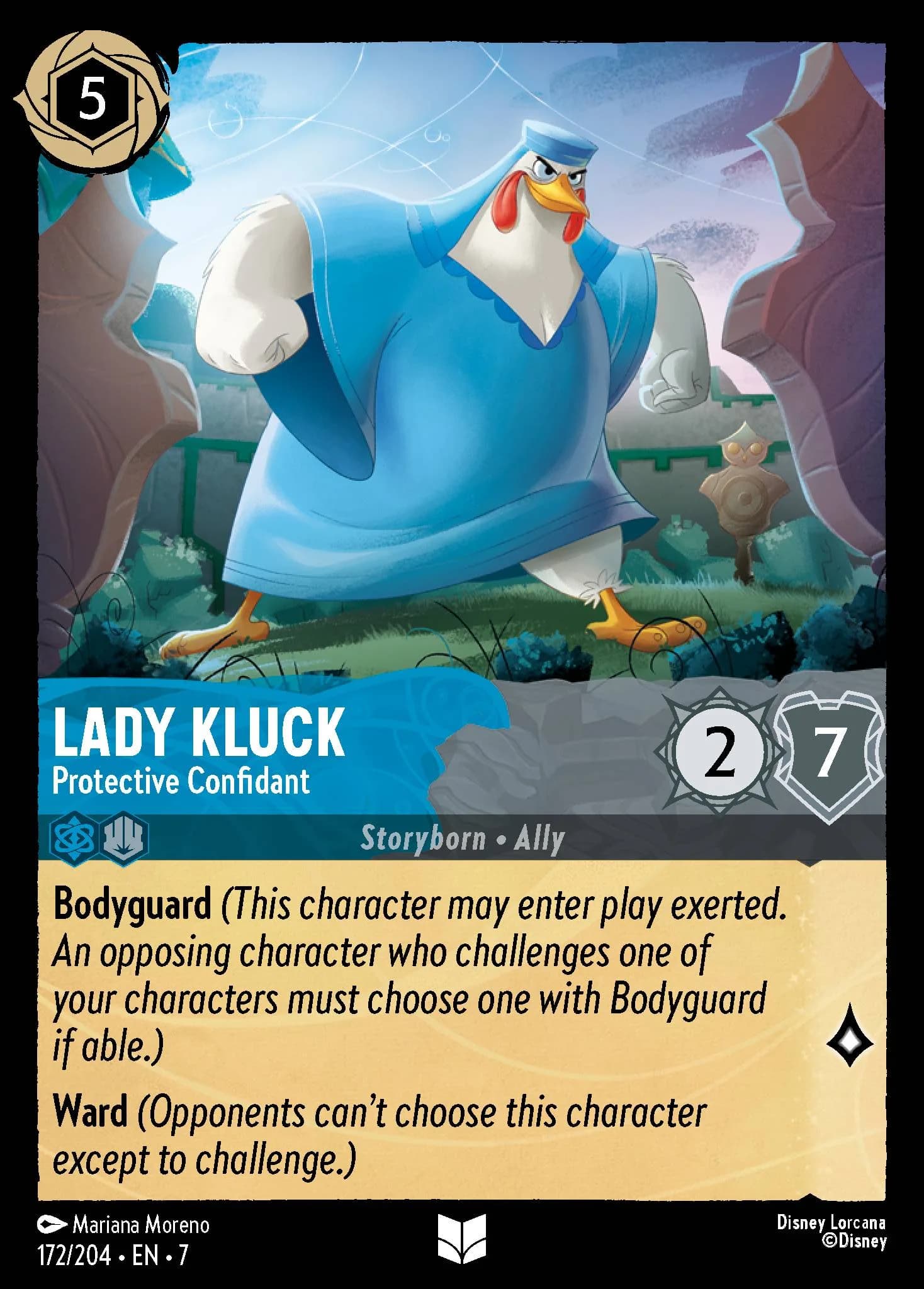 Lady Kluck - Protective Confidant 172/204 from Archazia's Island
