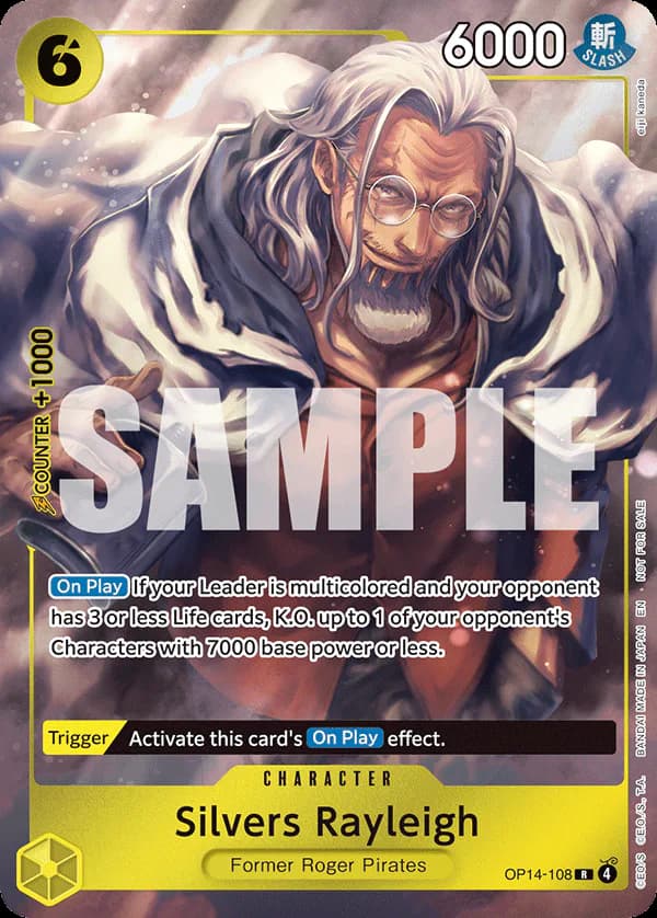 Silvers Rayleigh OP14-108 Official alternate printing 2