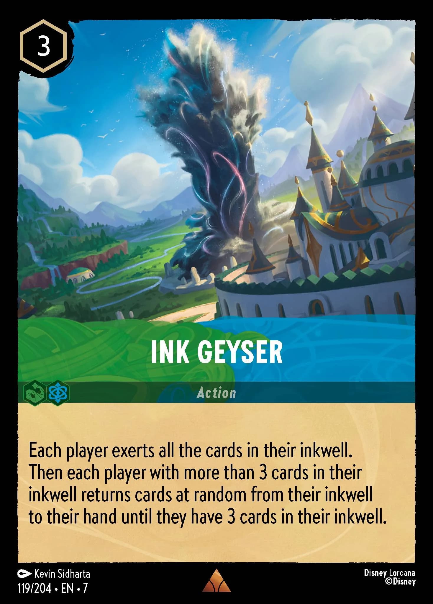 Ink Geyser 119/204 from Archazia's Island