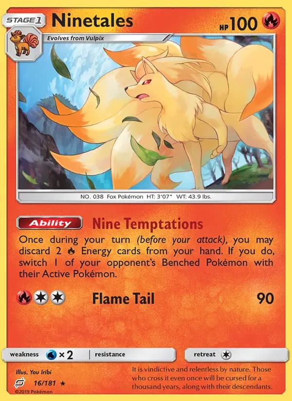 Ninetales 16/181 from Team Up