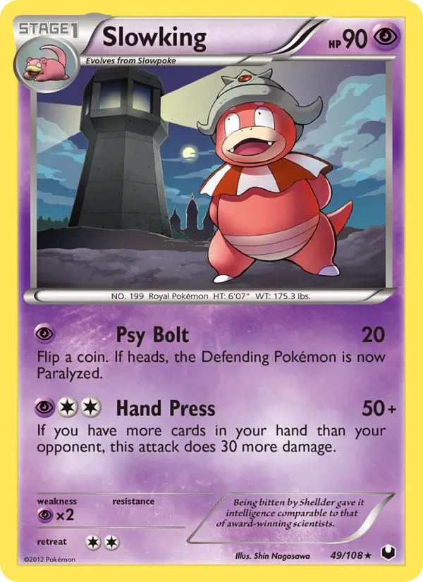 Slowking 49/108 from Dark Explorers