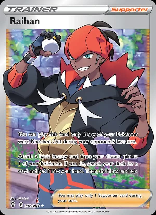 Raihan 202/203 from Evolving Skies