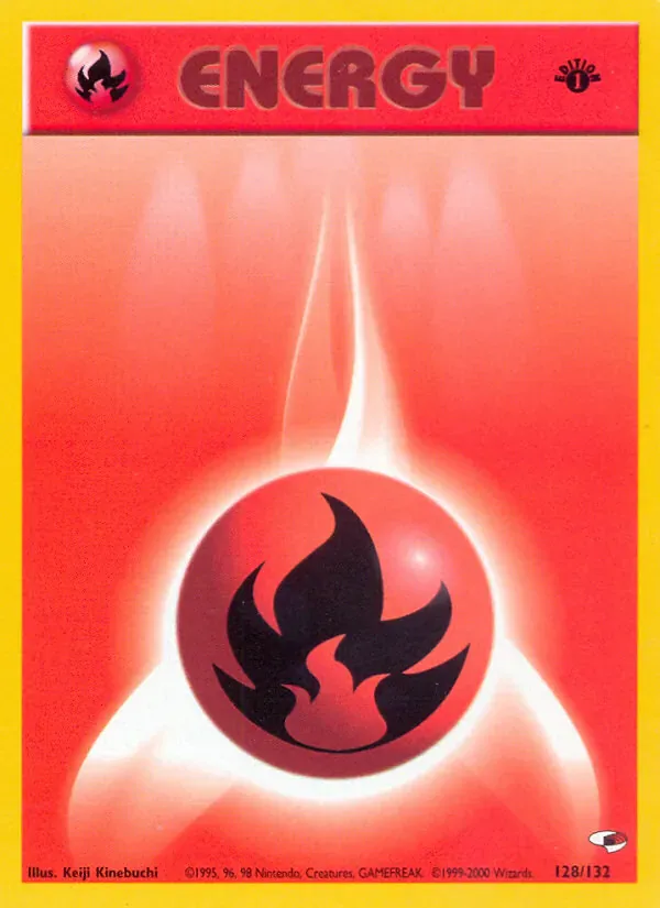 Fire Energy 128/132 from Gym Heroes