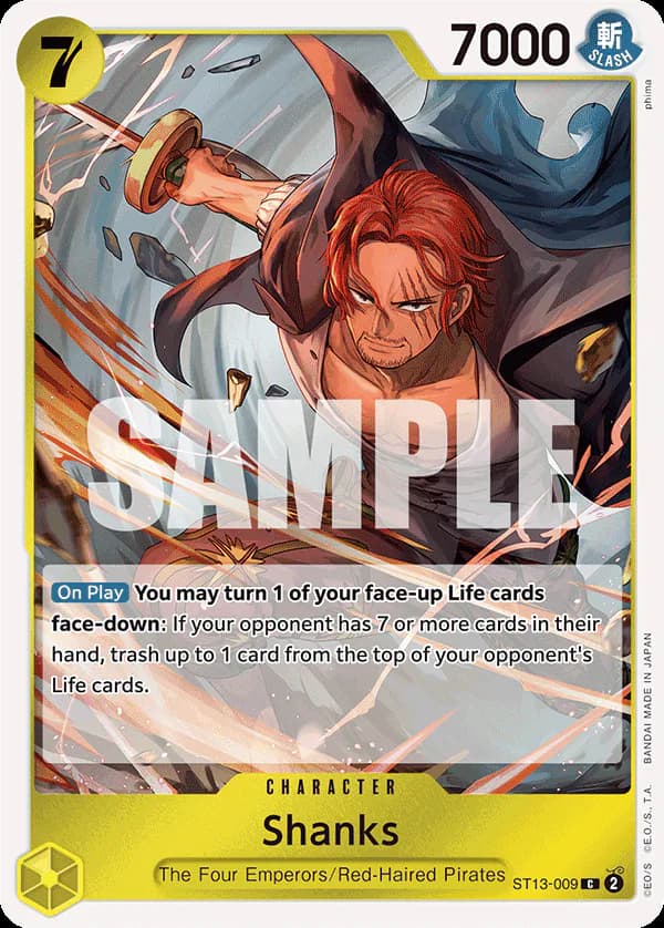 Shanks ST13-009 Standard printing
