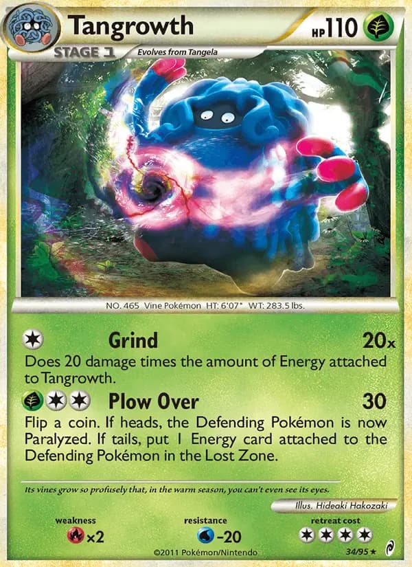 Tangrowth 34/95 from Call of Legends