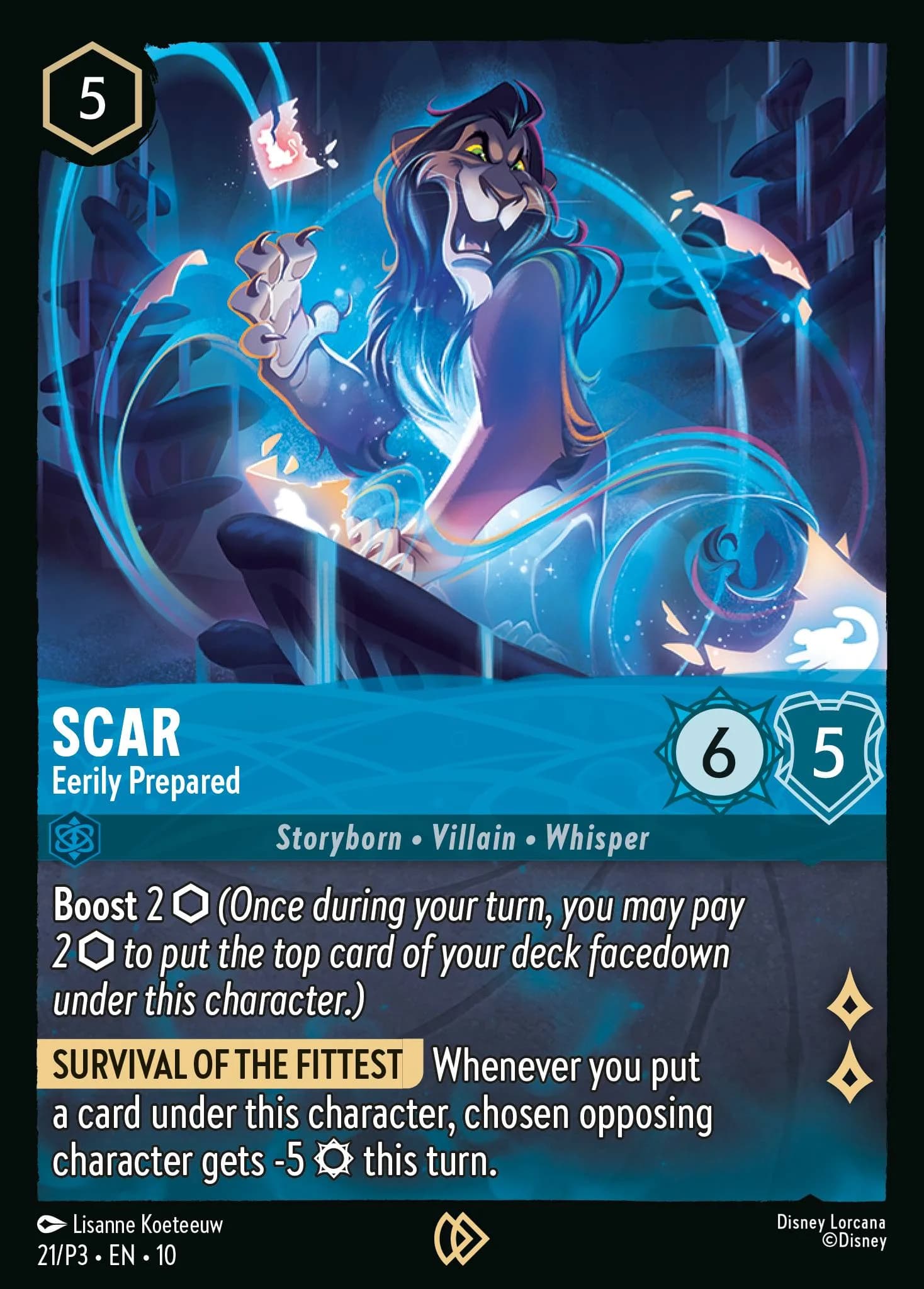Scar - Eerily Prepared 21/P3 from Whispers in the Well