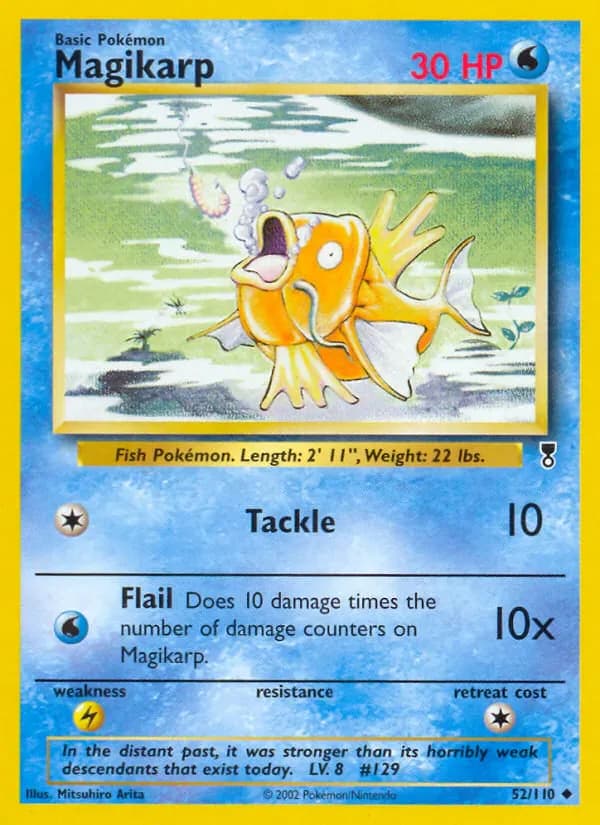 Magikarp 52/110 from Legendary Collection