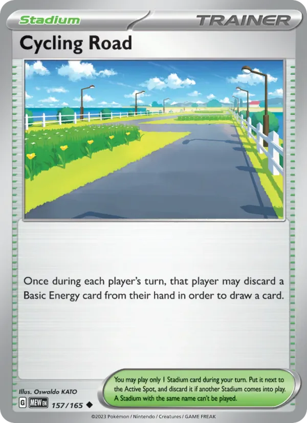 Cycling Road 157/165 from Pokemon 151