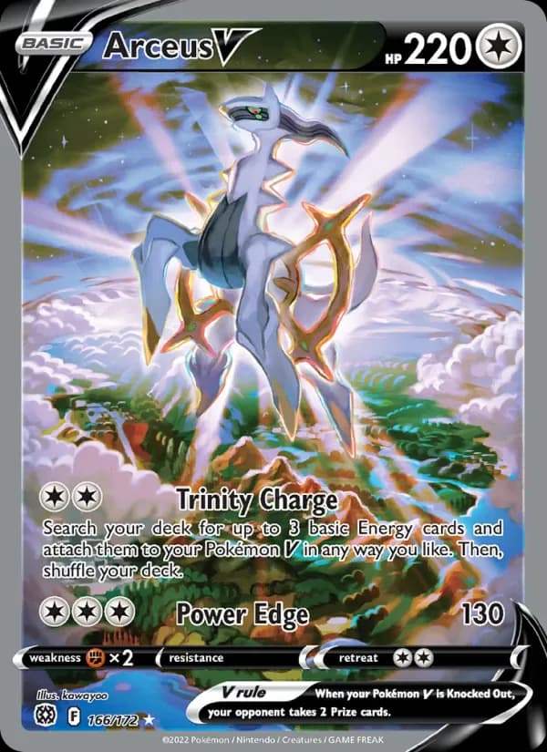Arceus V 166/172 from Brilliant Stars