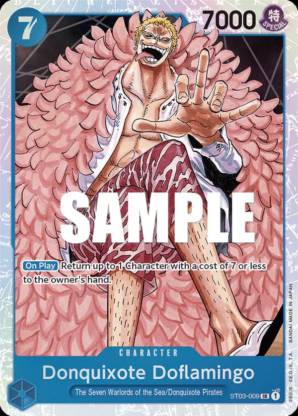 Donquixote Doflamingo ST03-009 Standard printing