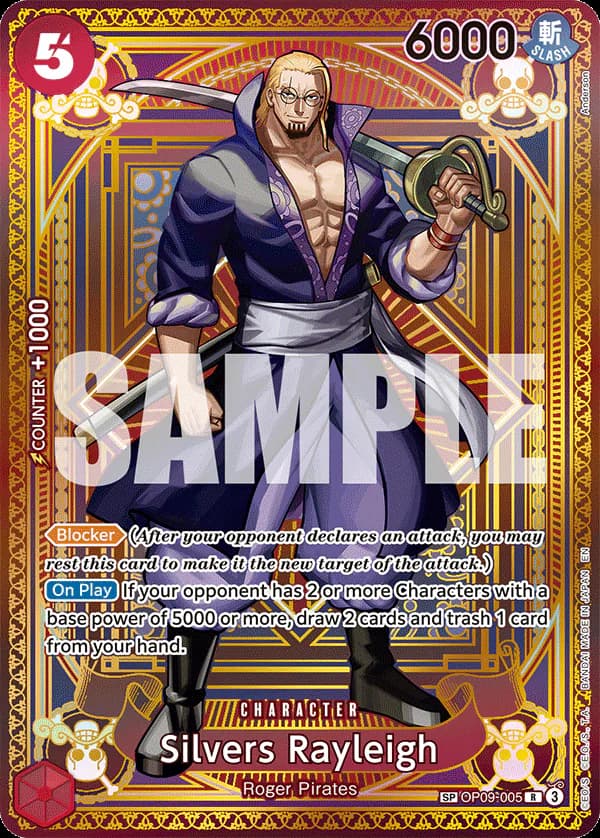 Silvers Rayleigh OP09-005 Official alternate printing 1