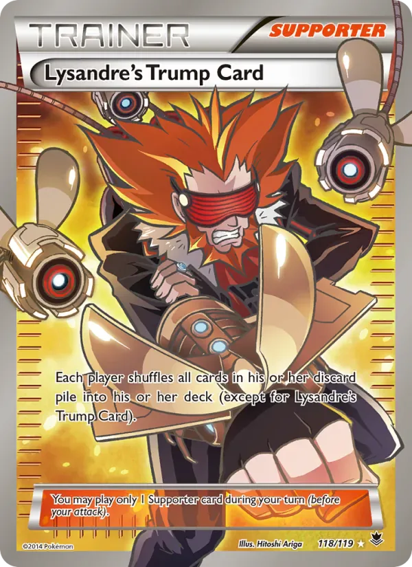 Lysandre's Trump Card 118/119 from Phantom Forces