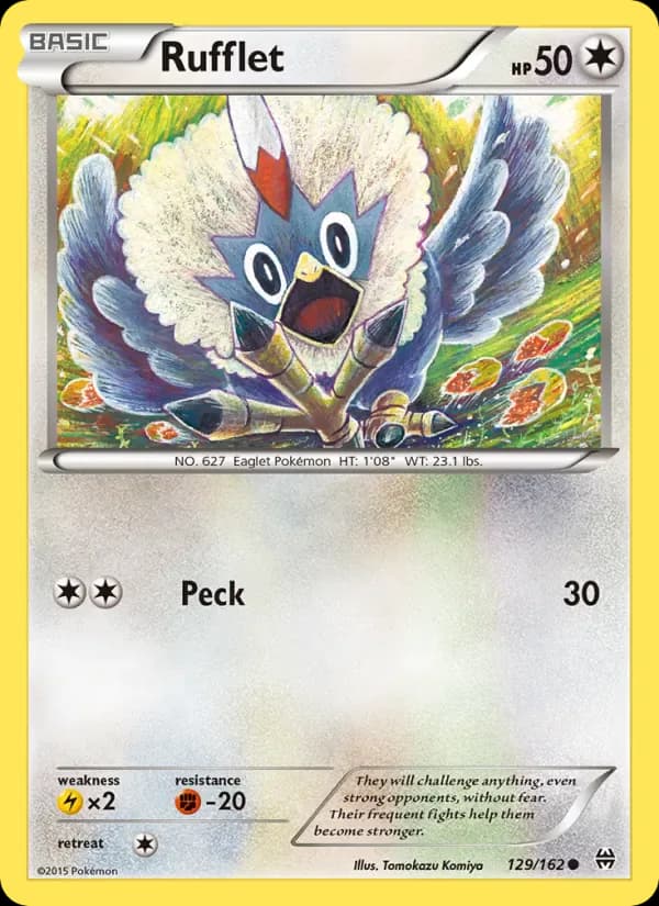 Rufflet 129/162 from BREAKthrough