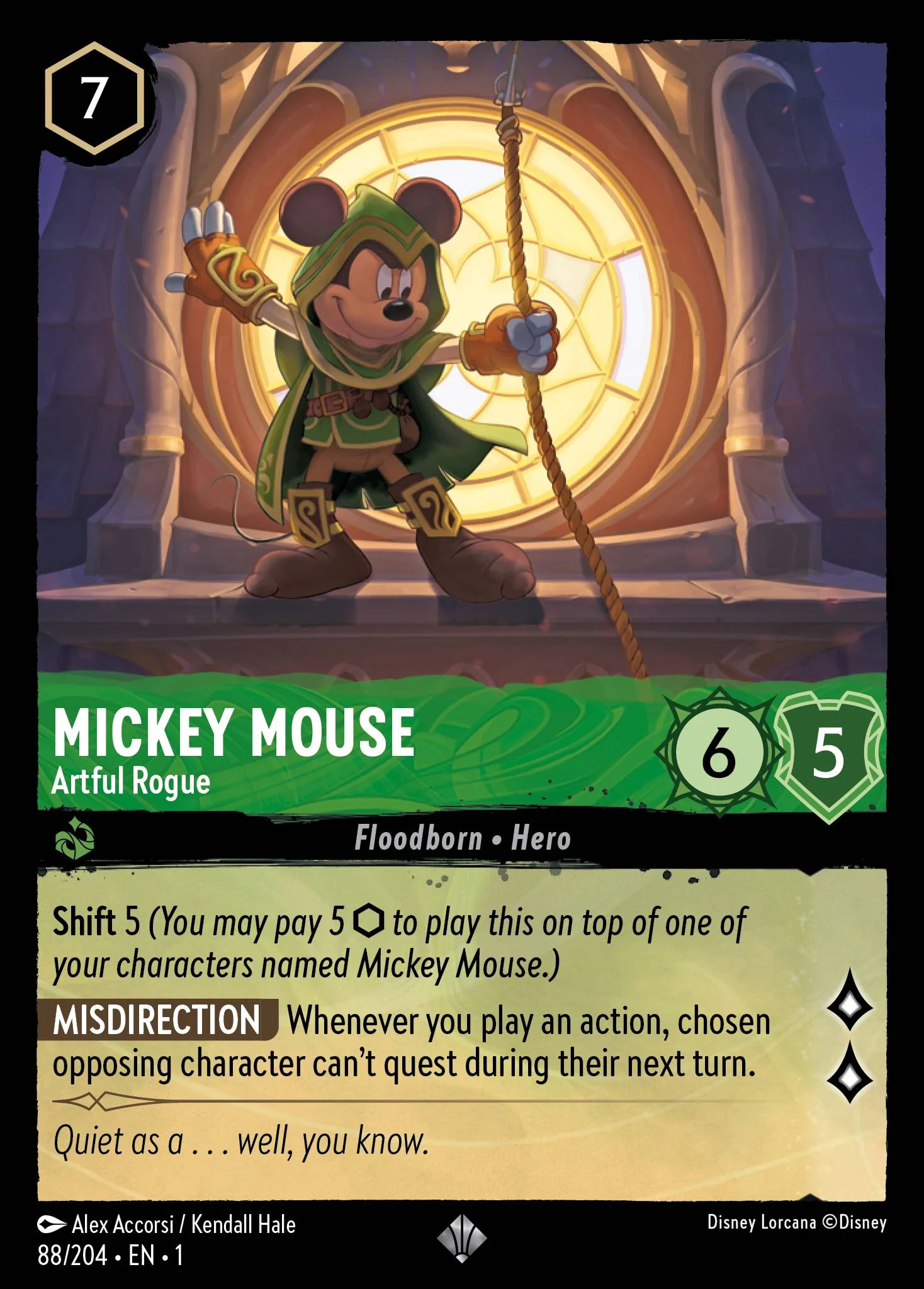 Mickey Mouse - Artful Rogue 88/204 from The First Chapter