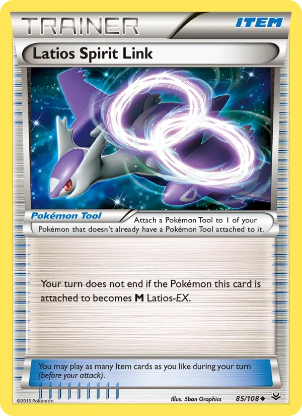 Latios Spirit Link 85/108 from Roaring Skies