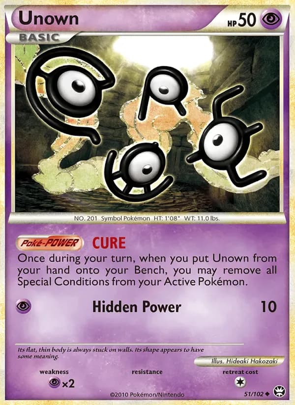 Unown 51/102 from Triumphant