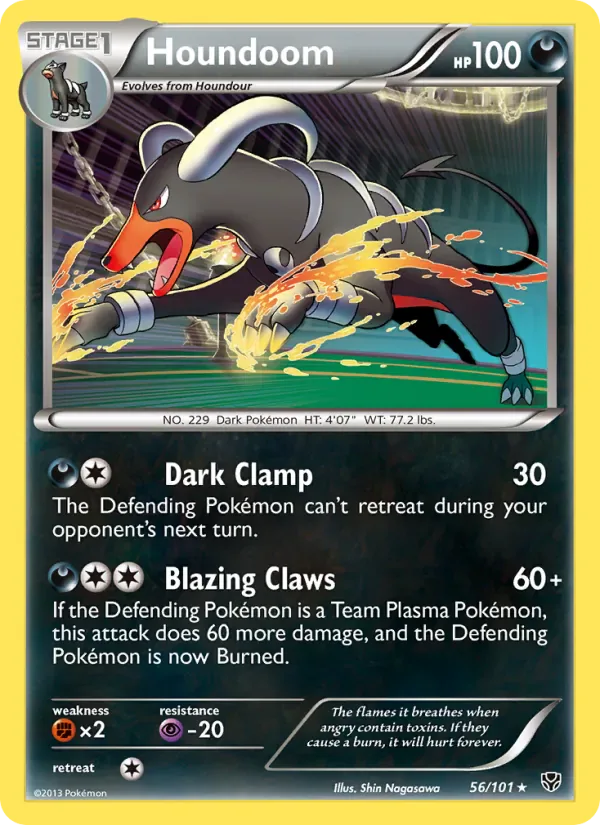 Houndoom 56/101 from Plasma Blast