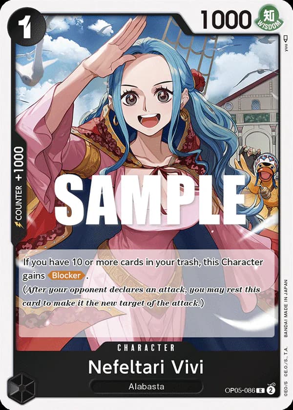 Nefeltari Vivi OP05-086 Standard printing