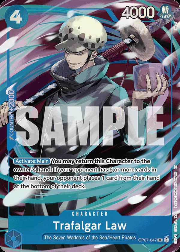 Trafalgar Law OP07-047 Official alternate printing 5