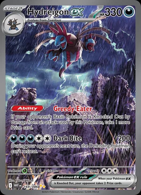 Hydreigon ex 169/86 from White Flare