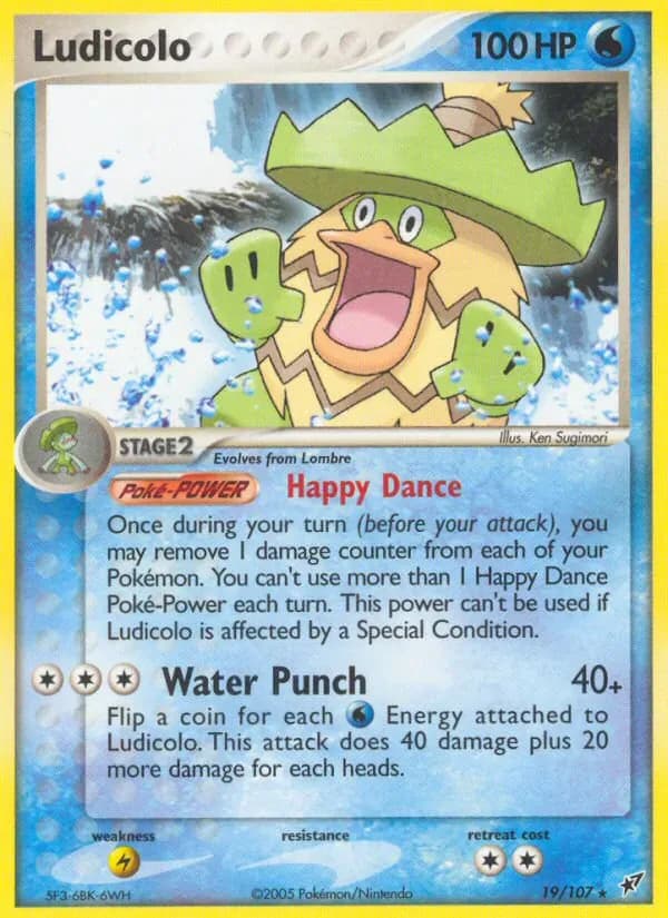 Ludicolo 19/107 from EX Deoxys