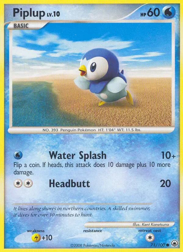 Piplup 71/100 from Majestic Dawn
