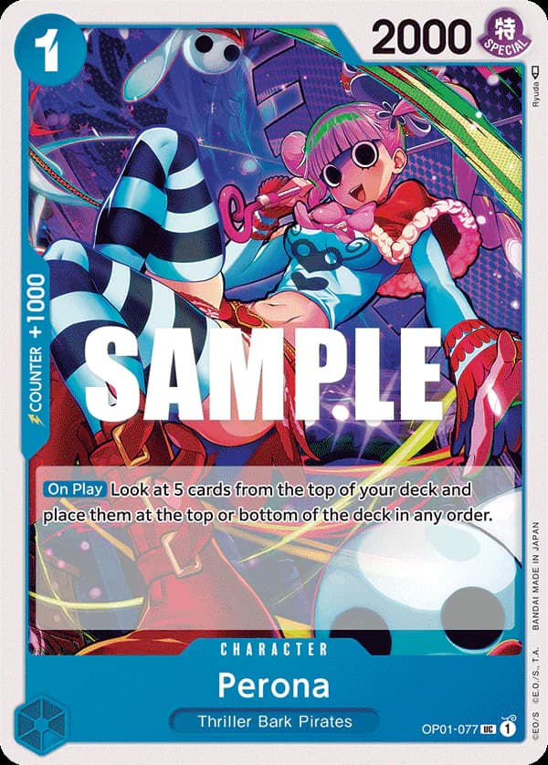Perona OP01-077 Standard printing