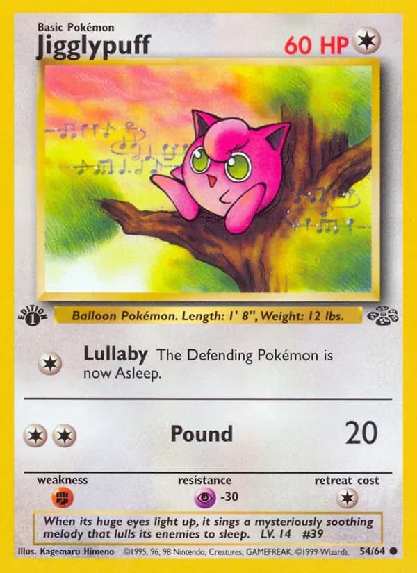 Jigglypuff 54/64 from Jungle