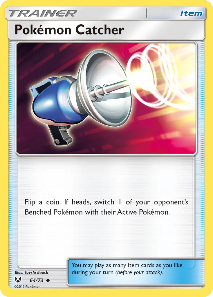 Pokémon Catcher 64/73 from Shining Legends