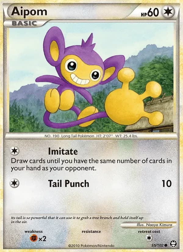 Aipom 55/102 from Triumphant