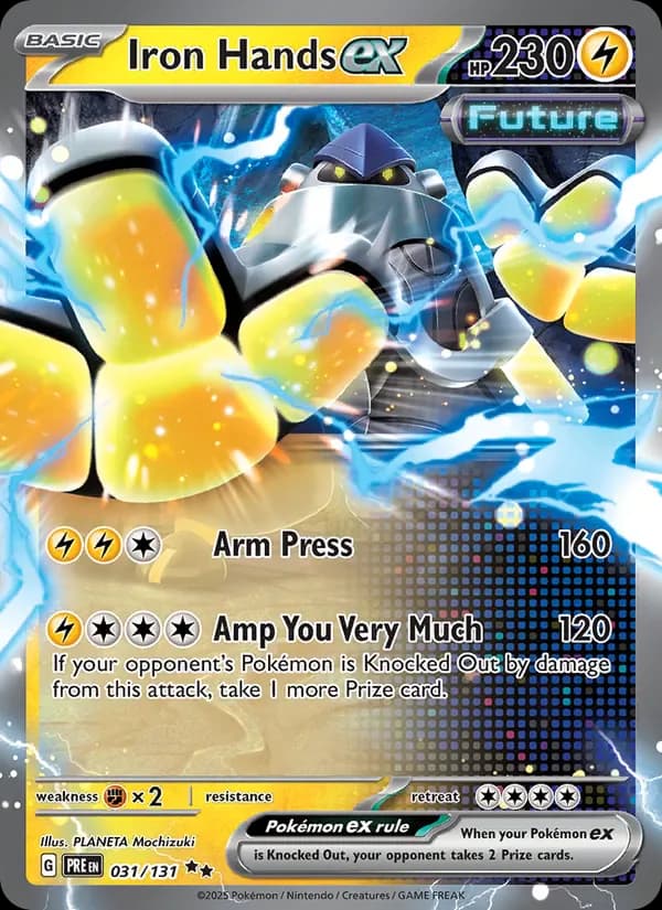 Iron Hands ex 031/131 from Prismatic Evolutions