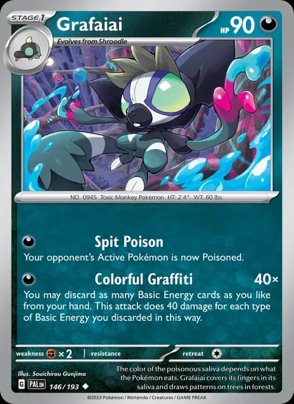 Grafaiai 146/193 from Paldea Evolved