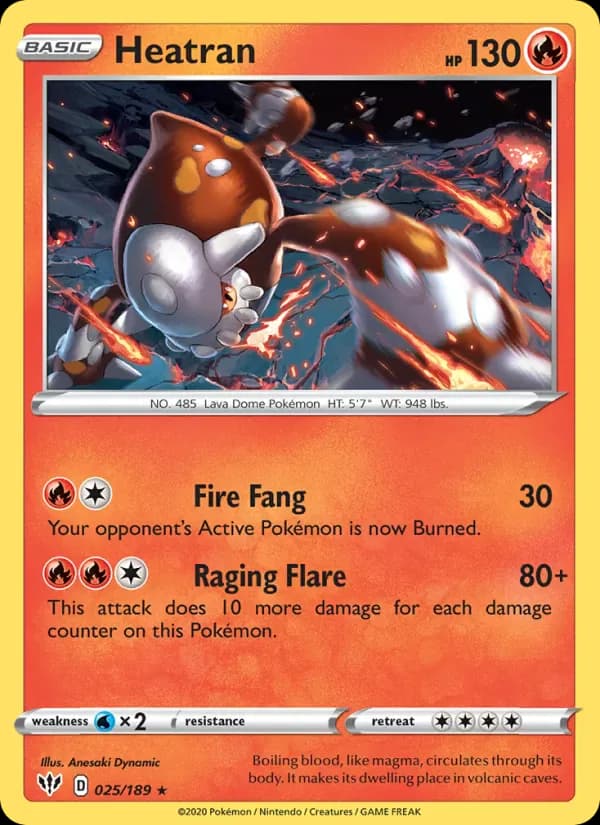 Heatran 25/189 from Darkness Ablaze