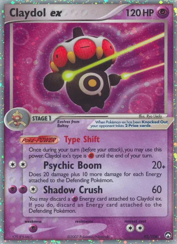 Claydol ex 93/108 from EX Power Keepers
