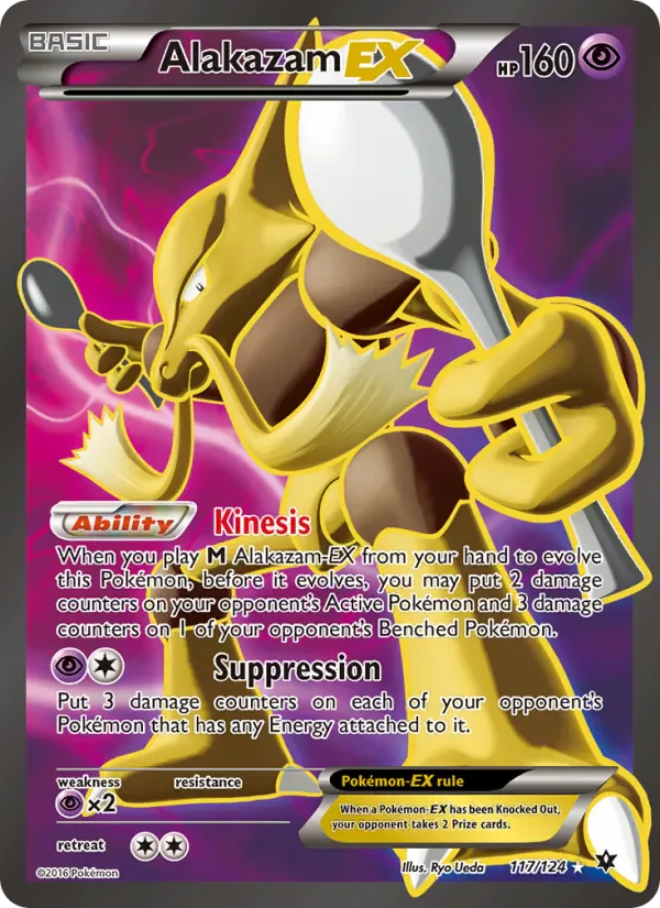 Alakazam EX 117/124 from Fates Collide