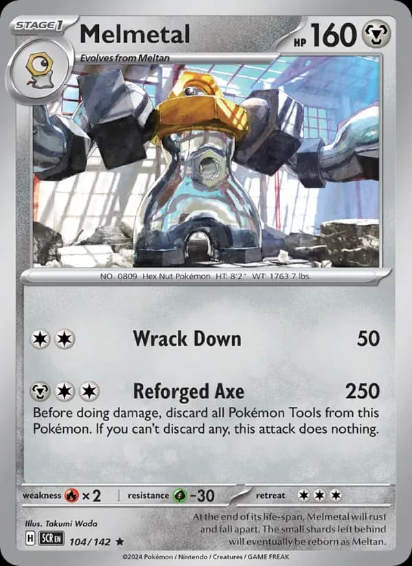 Melmetal 104/142 from Stellar Crown